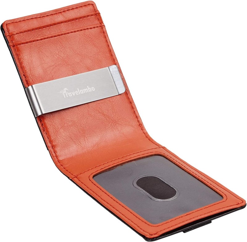 Travelambo Black Leather For Men - Bifold Wallets - Image 3